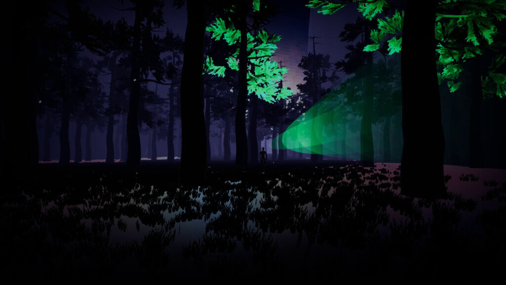 One of the virtual worlds of Wild Dose that you get to explore when under the influence of the game's cyberdrugs.